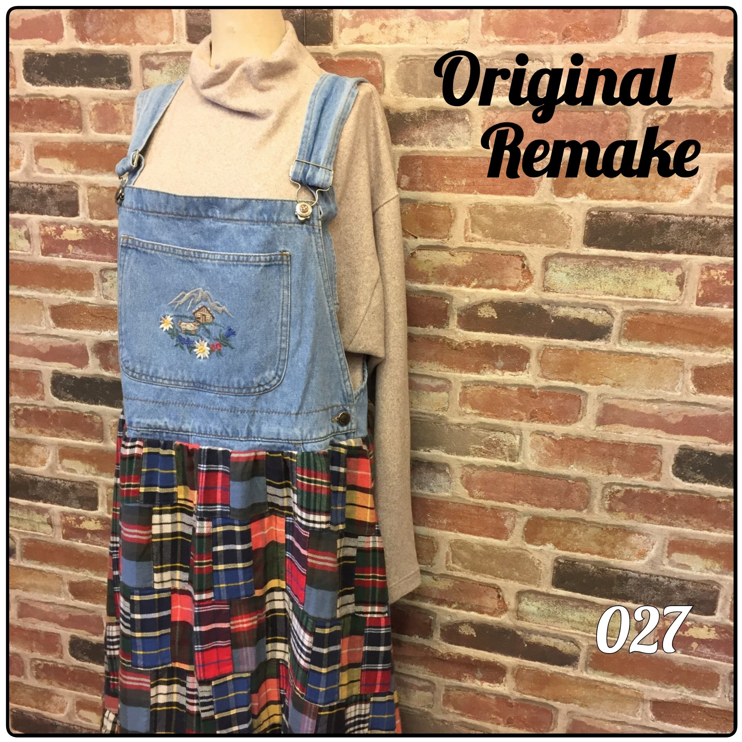 Original Remake Jumper Skirt