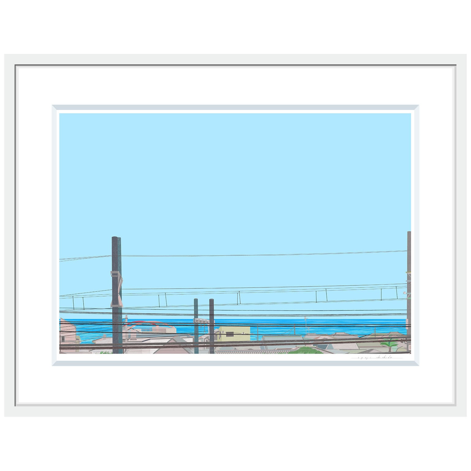 ジクレープリント L size 風景 | 4410ART shishidoryuji official shop