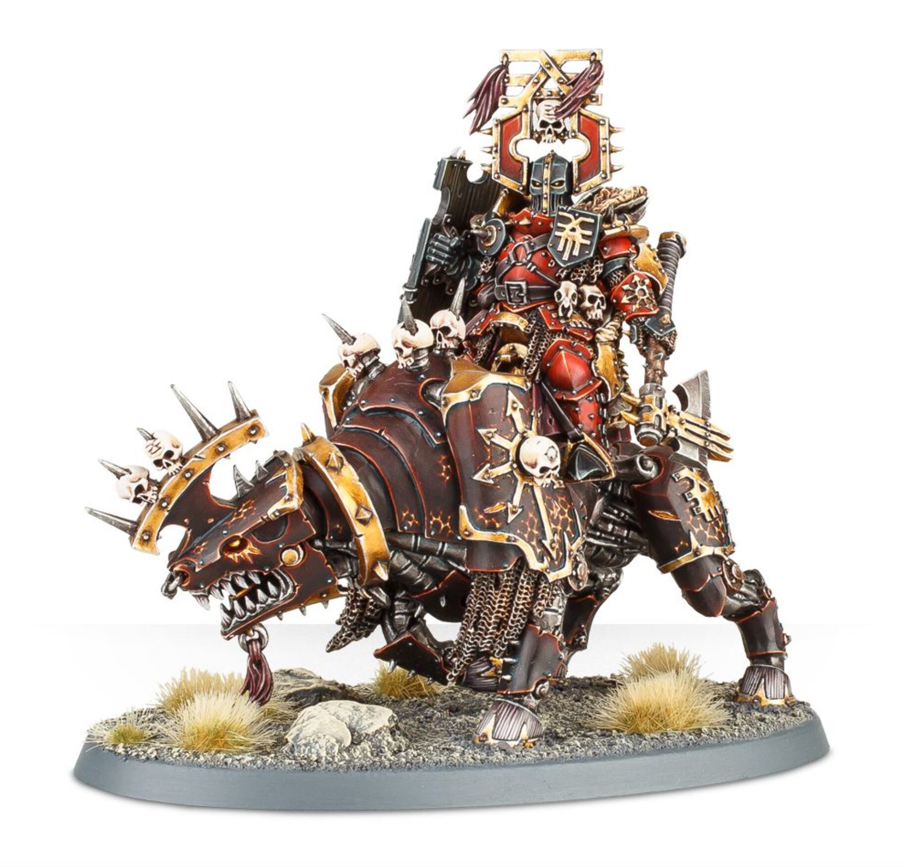 ウォーハンマー40,000　ロード・ディスコーダント（ヘルストーカー騎乗） LORD DISCORDANT ON HELSTALKER