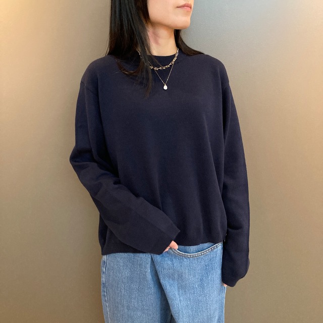 ROUTINE【ルーティーン 】 クルーネックコットンニット( RT26A -T02 /SIZE:1 )