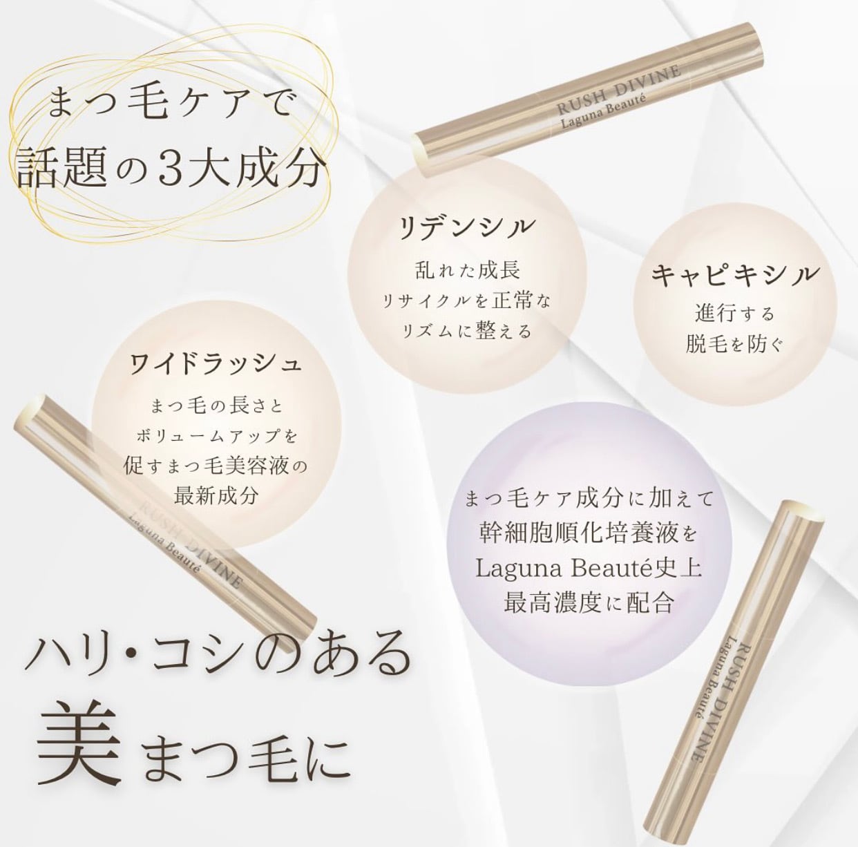 RUSH DIVINE（ラッシュディバイン） まつ毛美容液 ～Eye Lash Serum