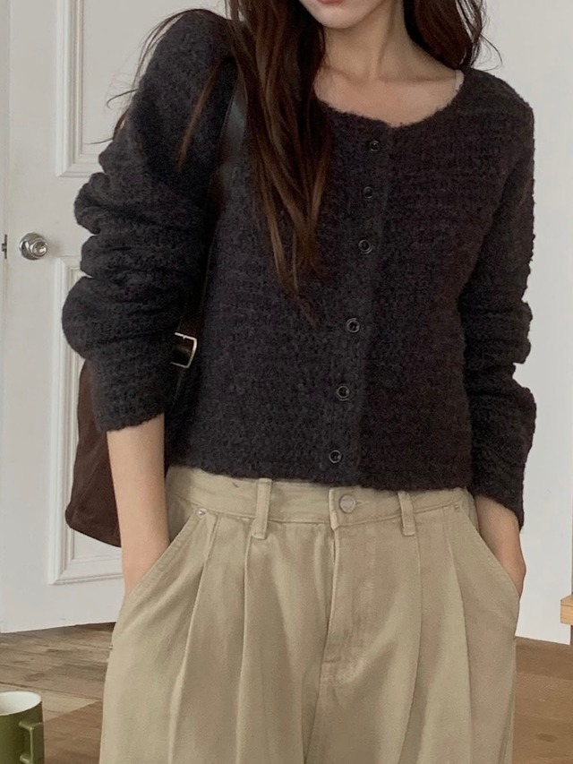 (予約) miel / Owning cardigan 3color