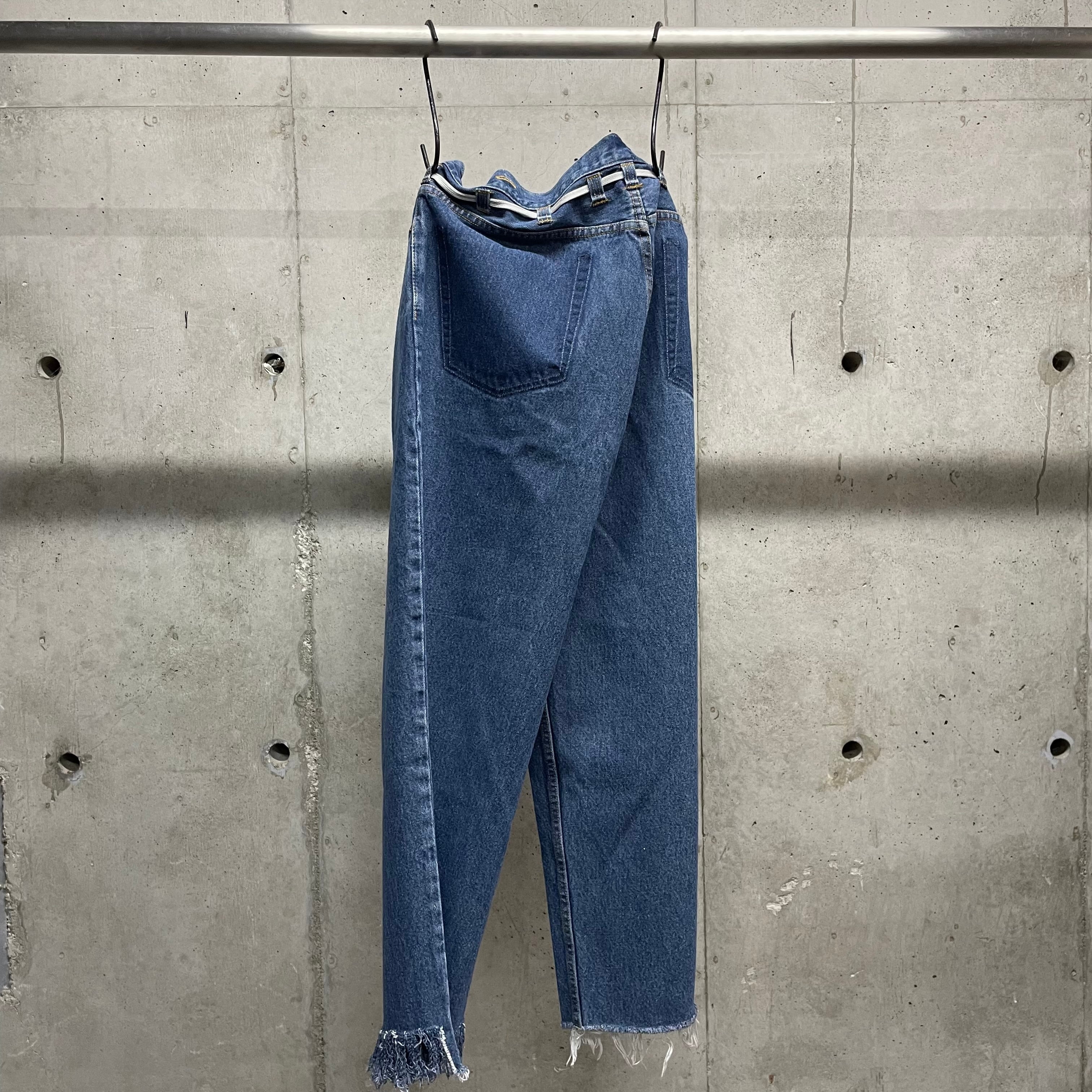 MAISON EUREKA】Ex.VINTAGE REWORK BIGGY PANTS_BLUE(LADY'S) | marfa