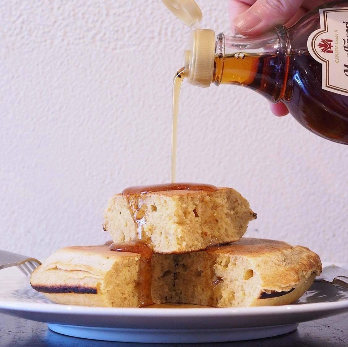 セット販売 全粒粉パンケーキミックスとメープルシロップ Porcini セット販売 全粒粉パンケーキミックスとメープルシロップ Porcini