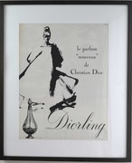DIOR-ディオール Parfum Diorlingポスター