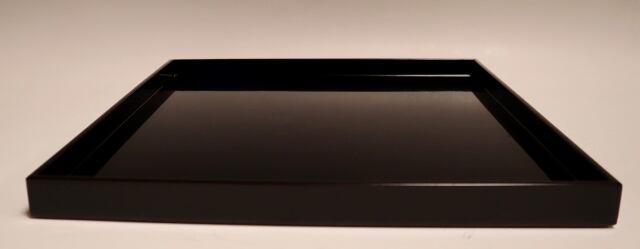 シンプル 輪島塗 黒漆 四方膳 5点 シンプル 輪島塗 黒漆 四方膳 5点 極上本堅地の輪島塗りで