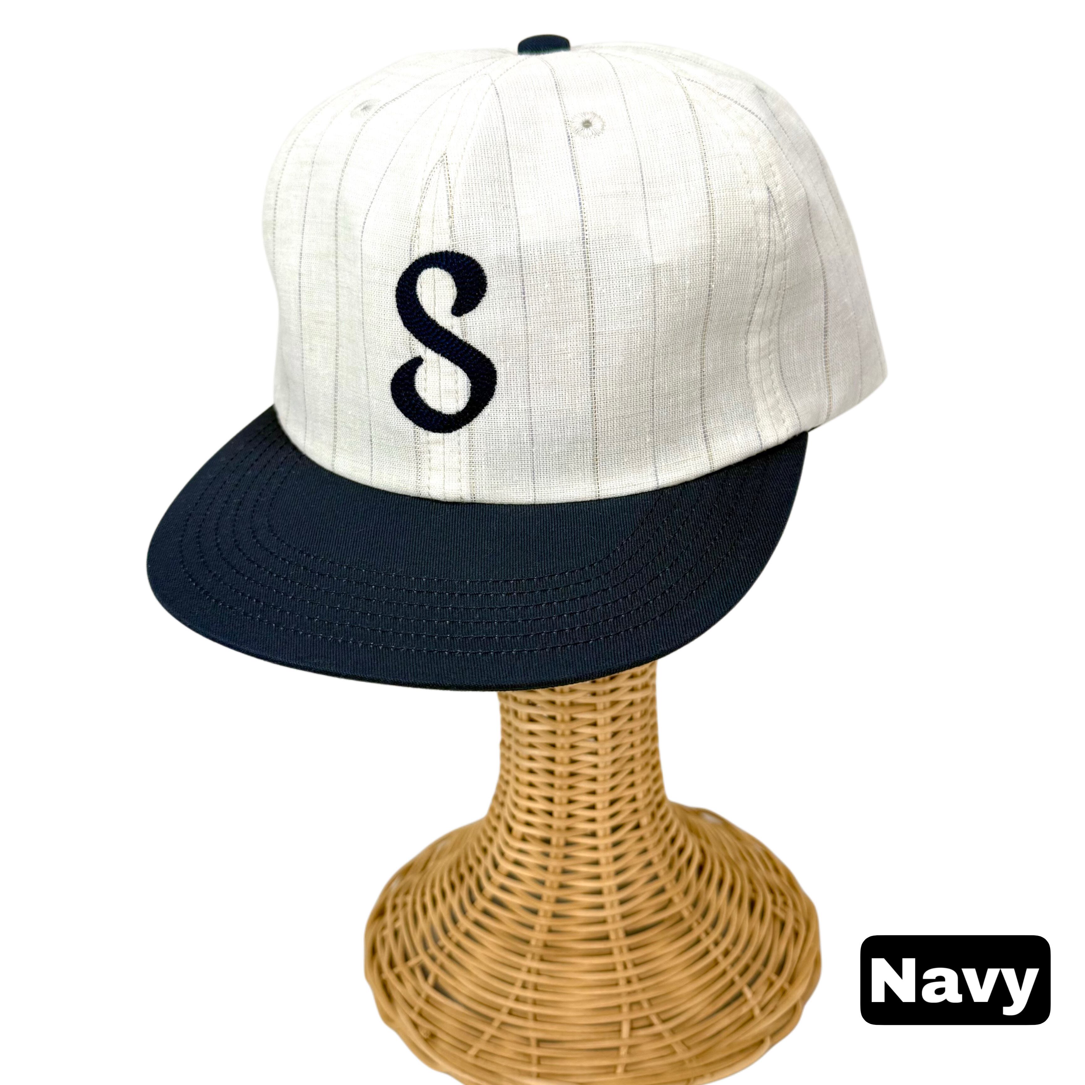 Schott　LINEN MIX STRIPE CAP　麻素材　日本製 Schott - LINEN MIX STRIPE CAP 麻素材 日本製 | HATLABO