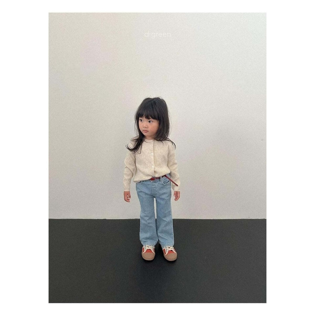 【取寄】digreen スクエアベルト FREE｜冬服｜韓国子供服
