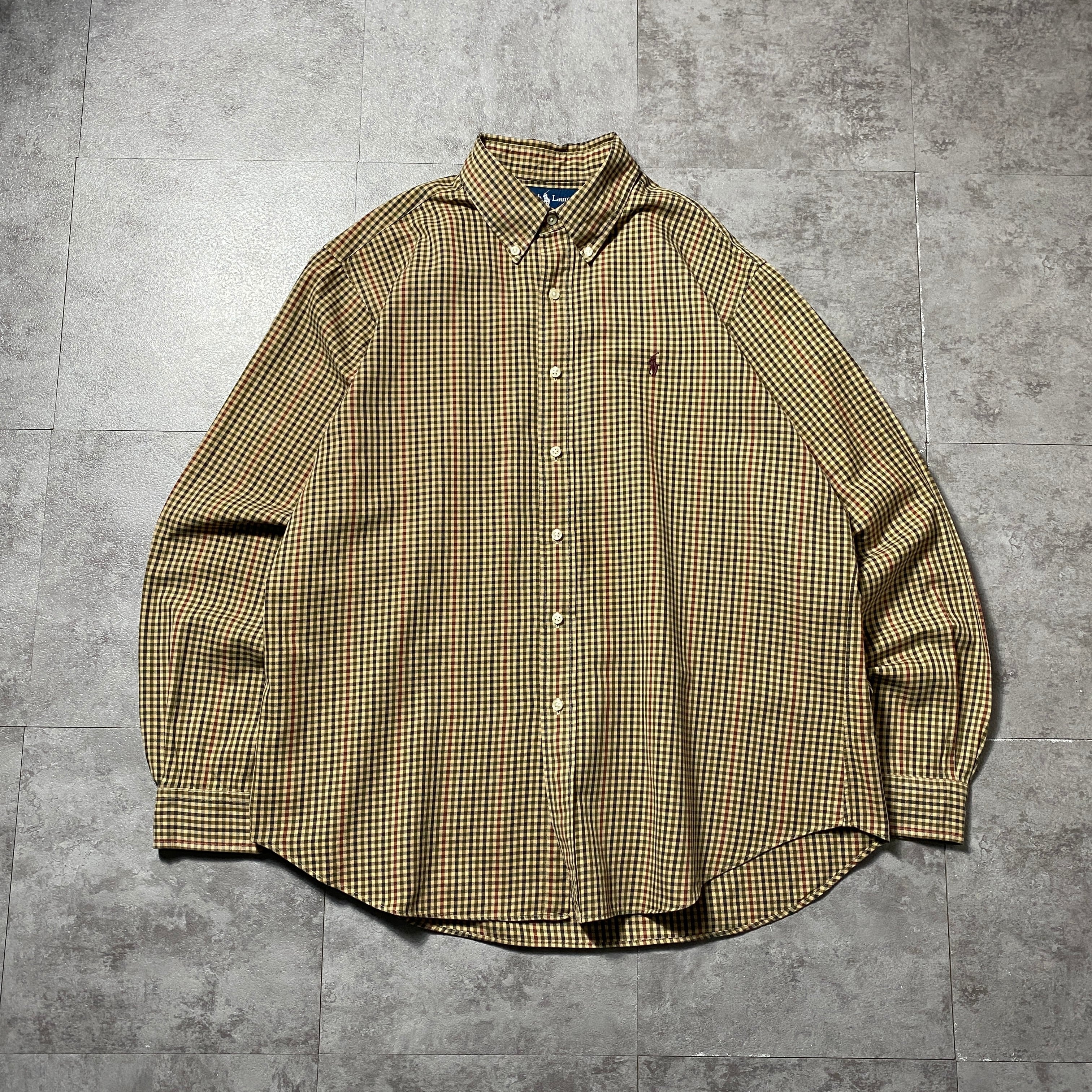Size:XL】90s-00s Ralph Lauren ラルフローレン 刺繍ロゴ ポニー