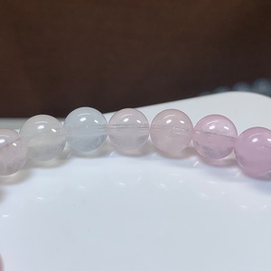 no5.爽やかパステル☆グラデーションミックスベリル ブレスレット