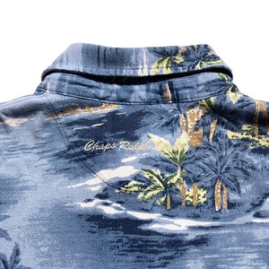 vintage CHAPS RALPH LAUREN hawaiian print polo shirt