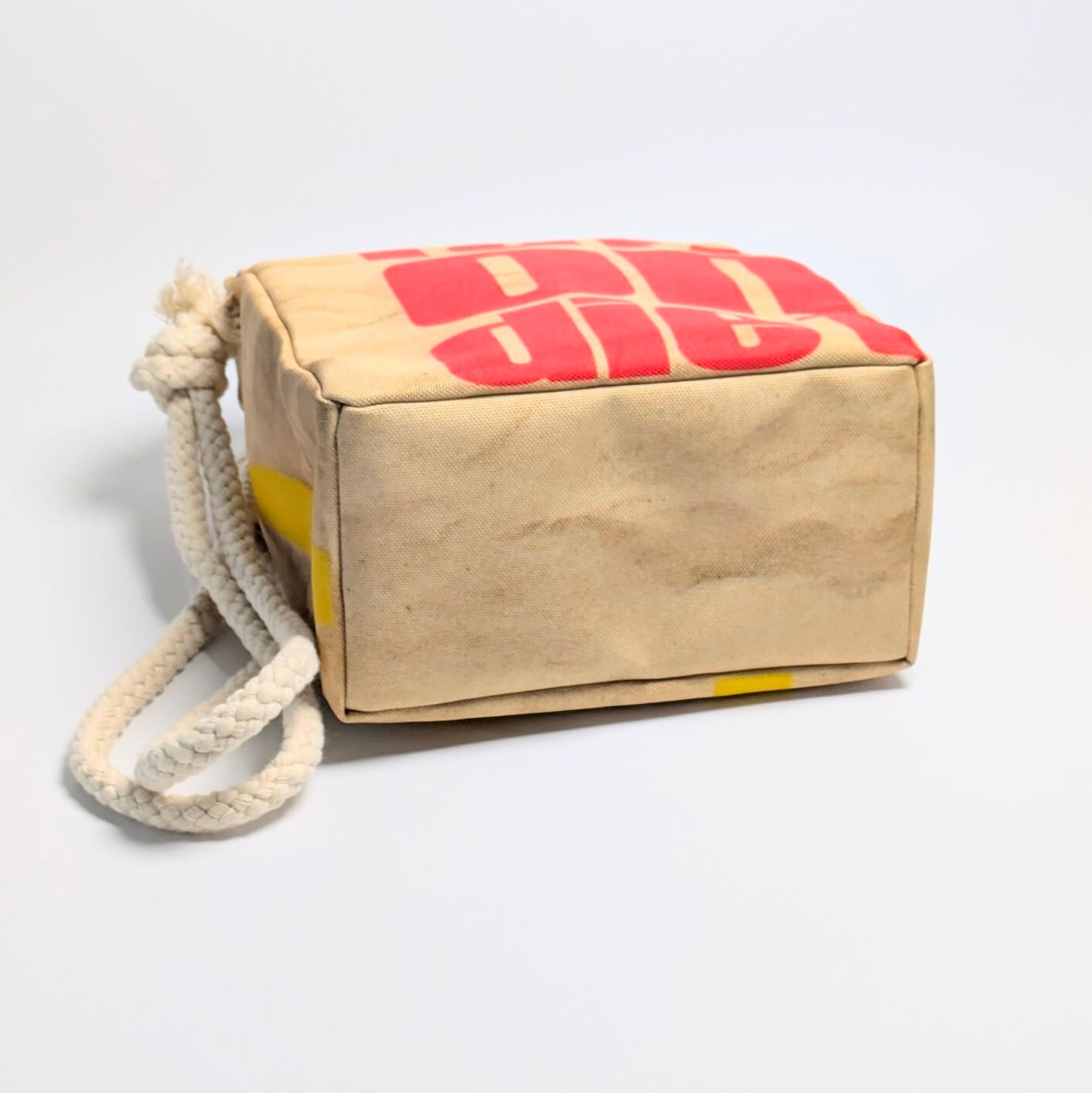 再入荷!【マクドナルド (McDonald) ロゴ2】 ロープショルダーバッグ / 紙袋風 / Food Bag 〚アメリカン雑貨 アメトイ〛