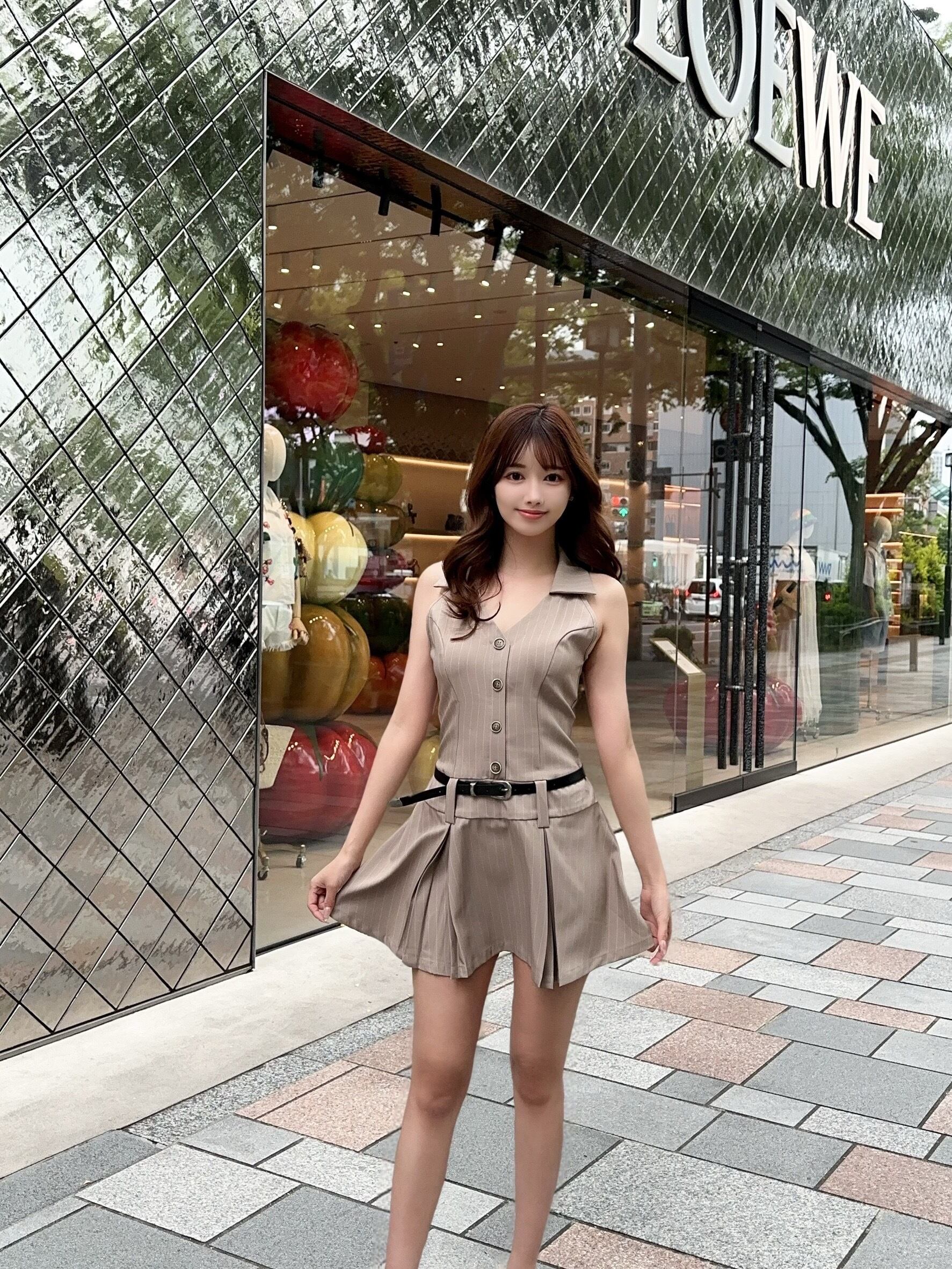 くまちゃん ストライプスタイルアップワンピ | maison de priére