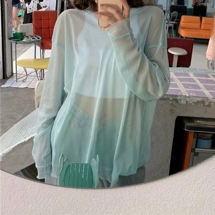 カラーシアートップス