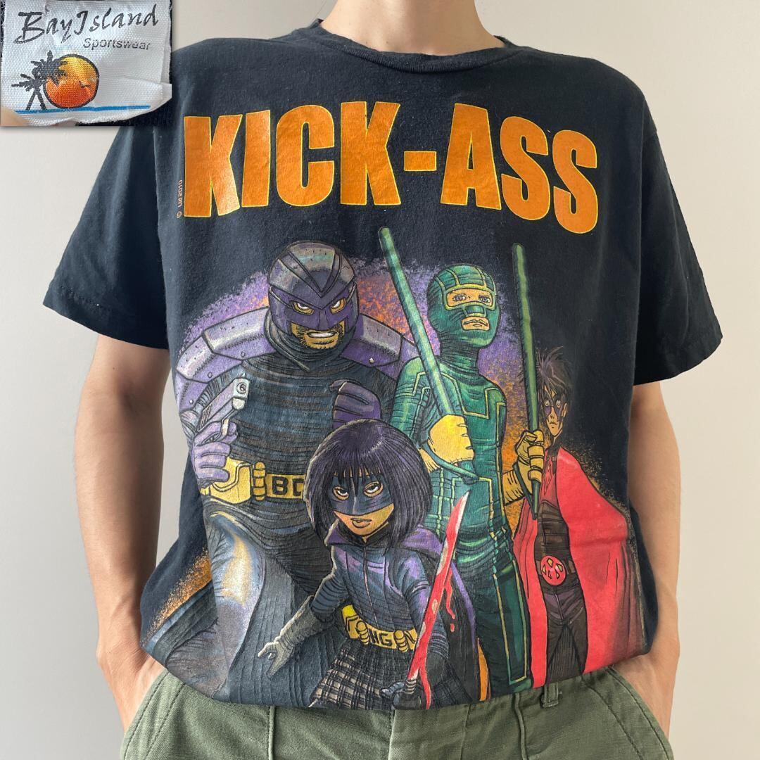 KICK ASS　キックアス　映画　movie　Tシャツ　オフィシャル GF880 Tシャツ 00s 映画 ムービー キックアス KICK ASS | ビンテージ