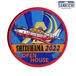 自衛隊グッズ 航空自衛隊 静浜基地 2023静浜航空祭記念ワッペン「燦吉 さんきち SANKICHI」