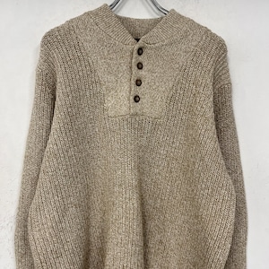 ”dead stock” Eddie Bauer knit SIZE:L S4