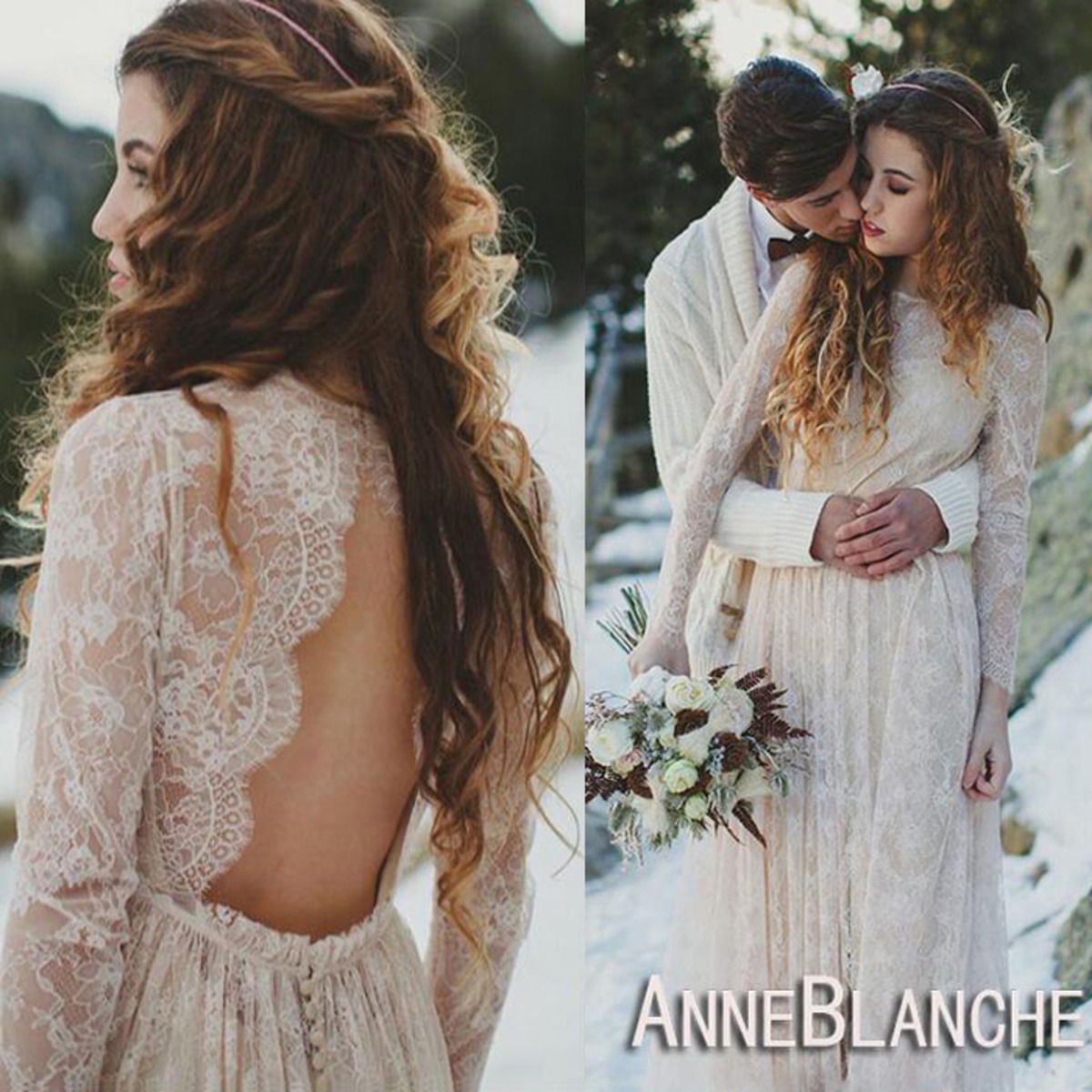 ウェディングドレス 長袖トレーンドレス ウエディングドレス  