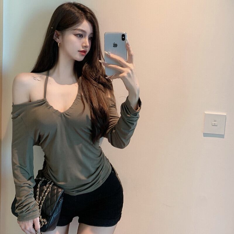 プリーツホワイトサマー薄手トップス ロング 夏物 Tシャツ ピュア ガールズファッション25767931460