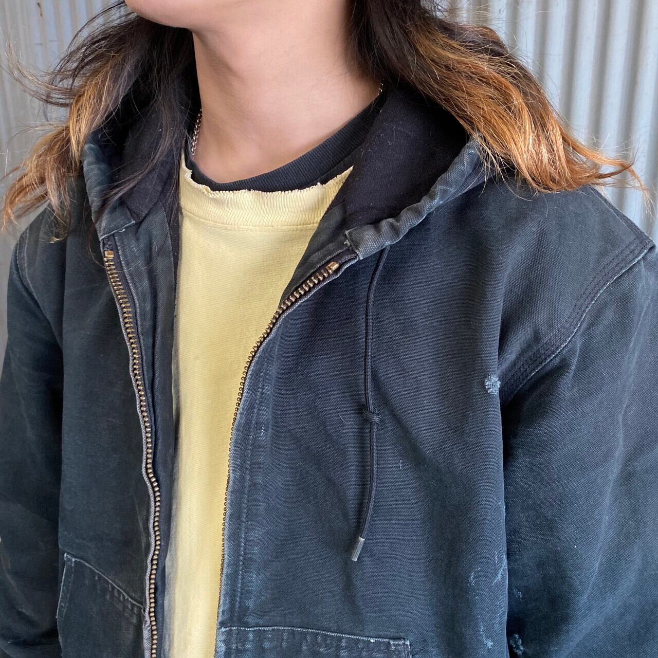 訳あり特価 カーハート アクティブパーカー ダック地 ワークジャケット