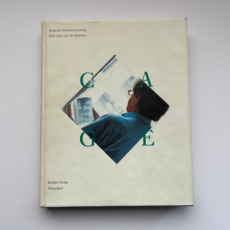 【絶版洋古書】ジョン・ケージ　John Cage : Kunst als Grenzbeschreitung - John Cage und die Moderne　1991  Richter Verlag[K3100198]