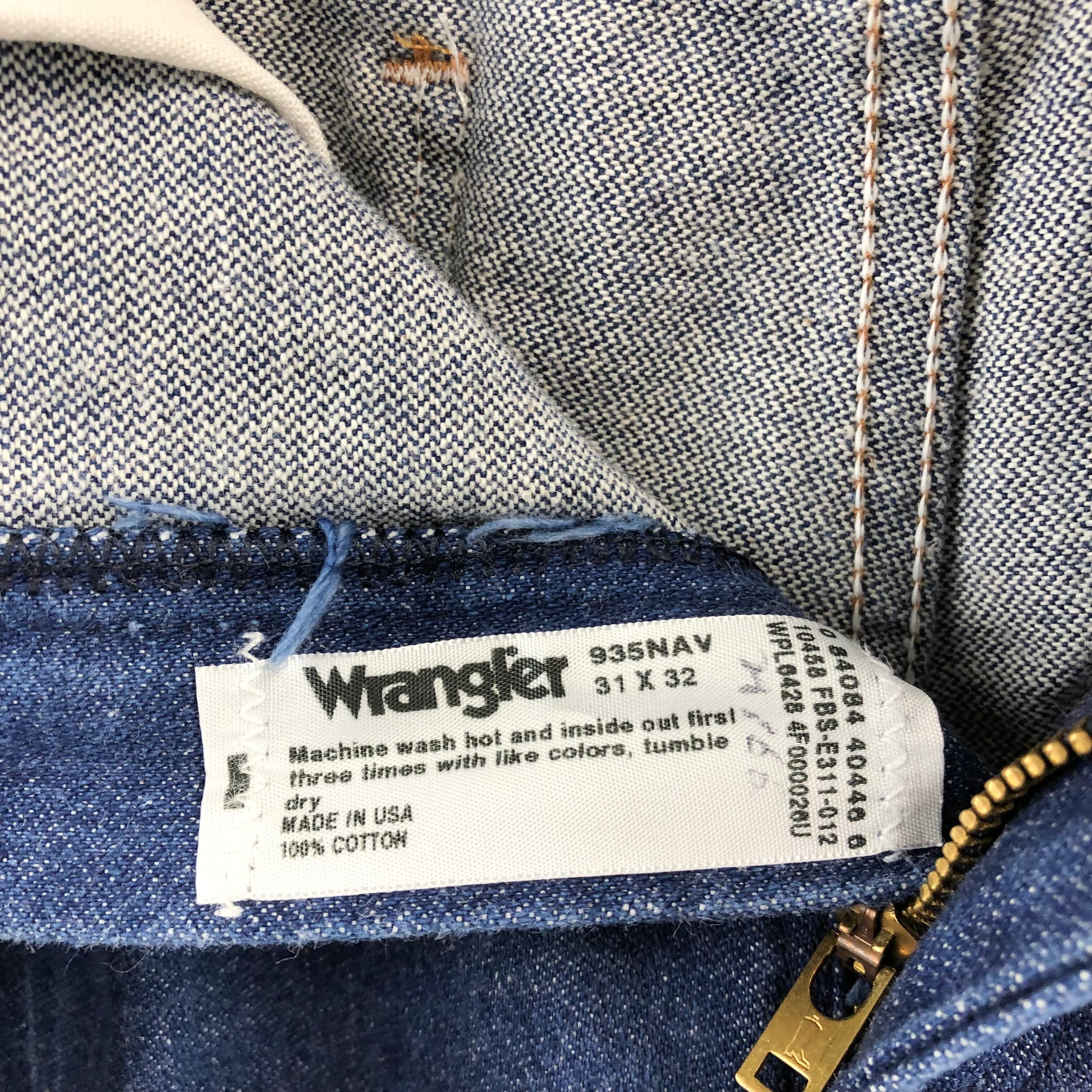 USA製 wrangler 935NAV 』 センタープレス ブーツカットフレア デニム