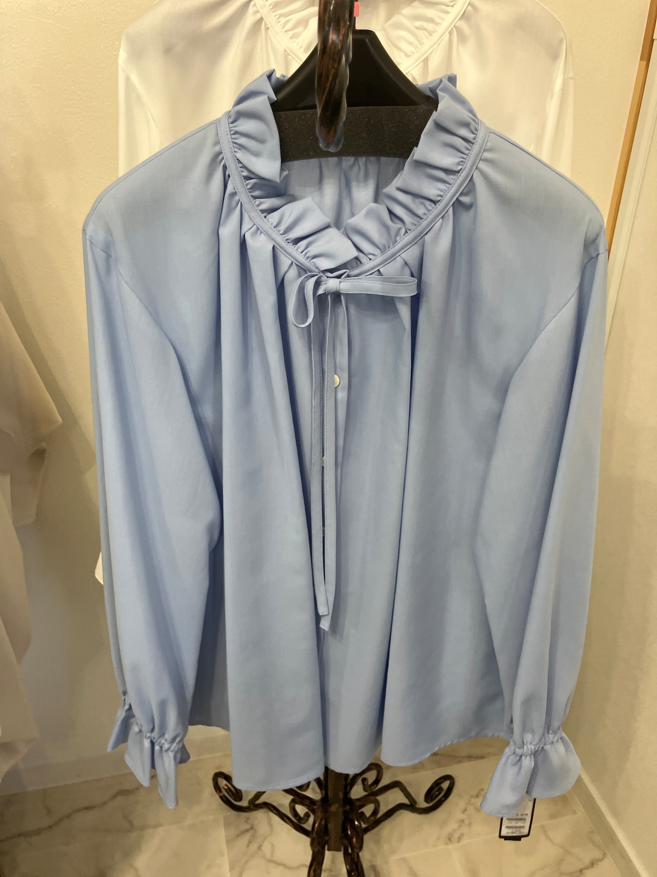 ROBE フリルリボンブラウス 531470