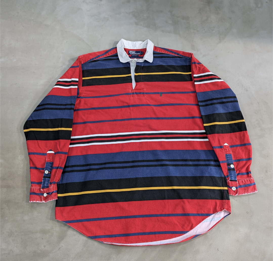 ralph lauren border rugby shirt 小岩店