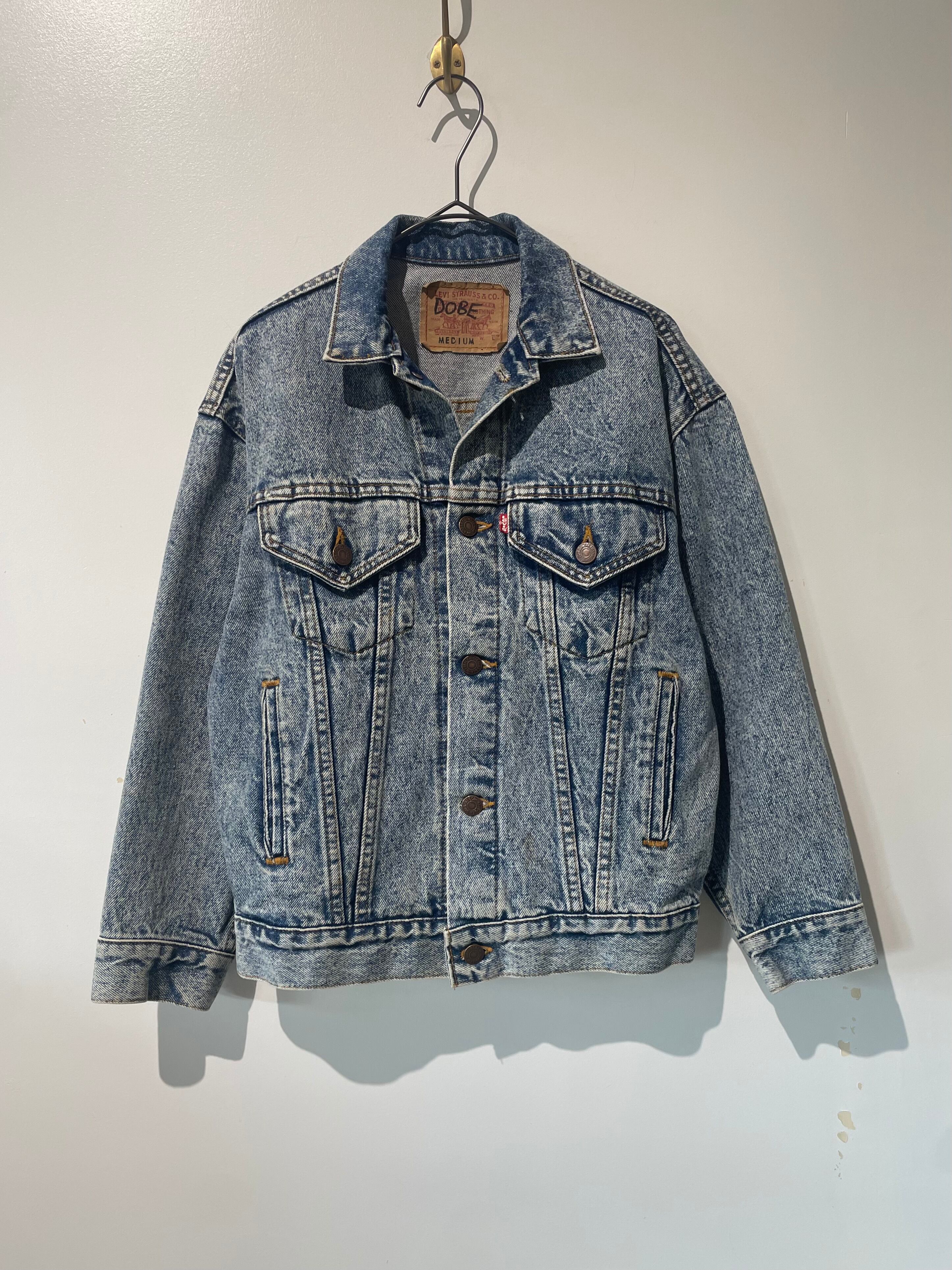 (OT1013)90’s Levi’s 57508 denim jacket made in USA