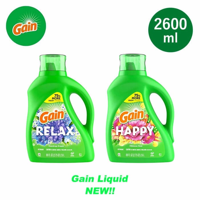 12/2(火) 在庫補充 / Gain (ゲイン) Relax / Happy Liquid Laundry