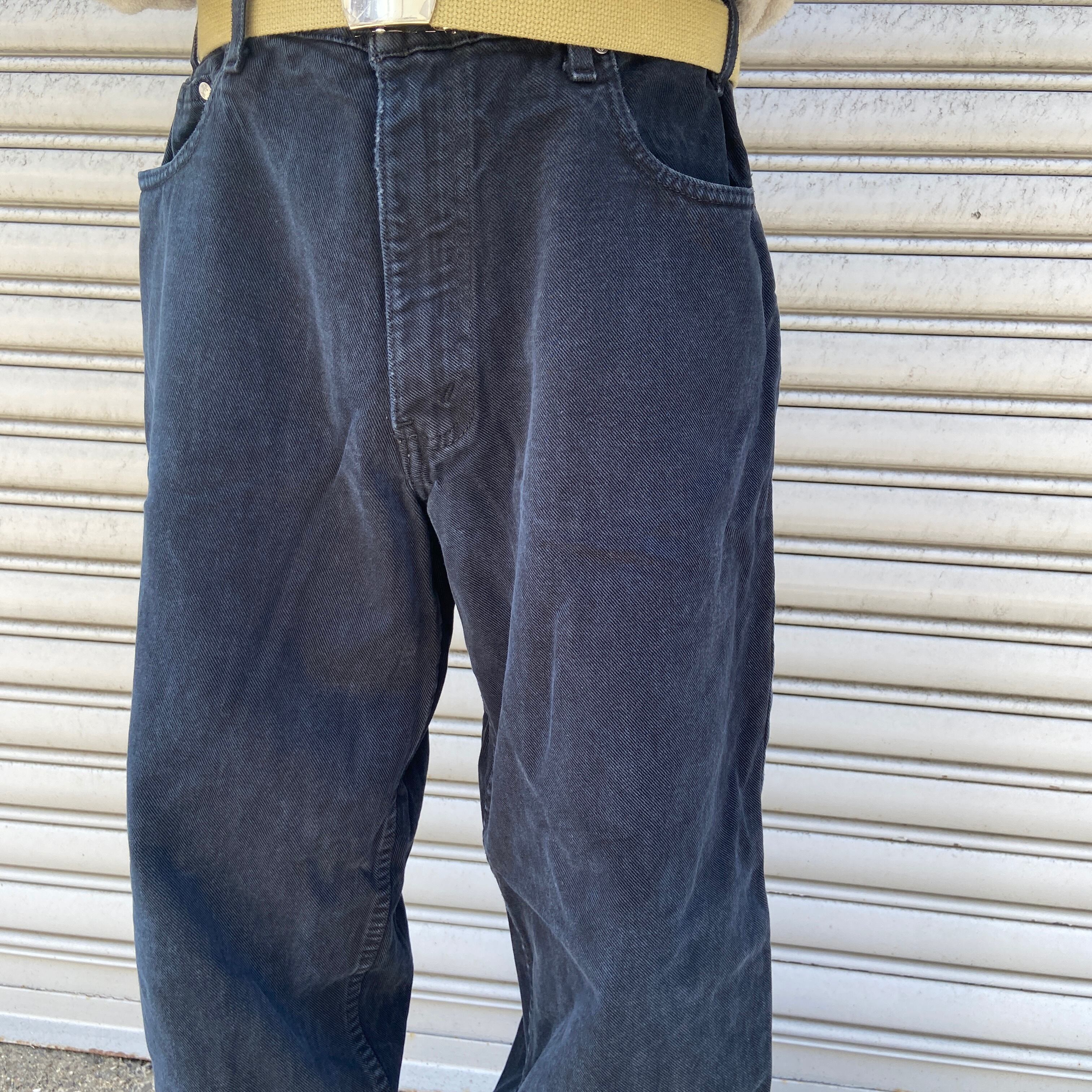 90s Levi's silverTab ブラックバギーデニムパンツ W36 | 古着屋 Uan 90s Levi's silverTab ブラックバギーデニムパンツ W36 | 古着屋 Uan