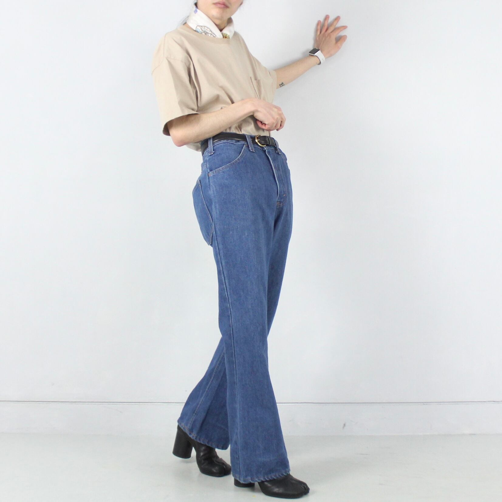 1970s Vintage J.C Penny フレア デニムパンツ (646相当) 【OT-4485】 | cv