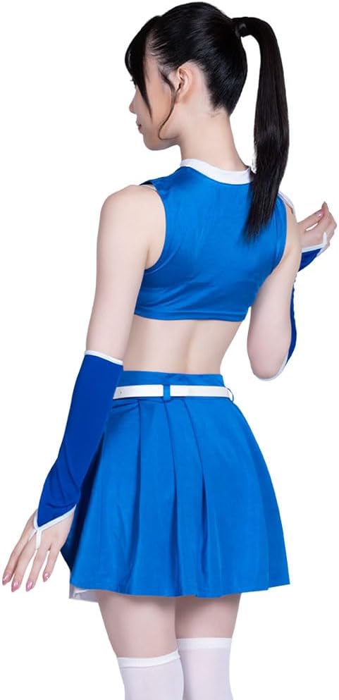 Be With] FブルーダンスOチアガールX チアガール ユニフォーム Mサイズ