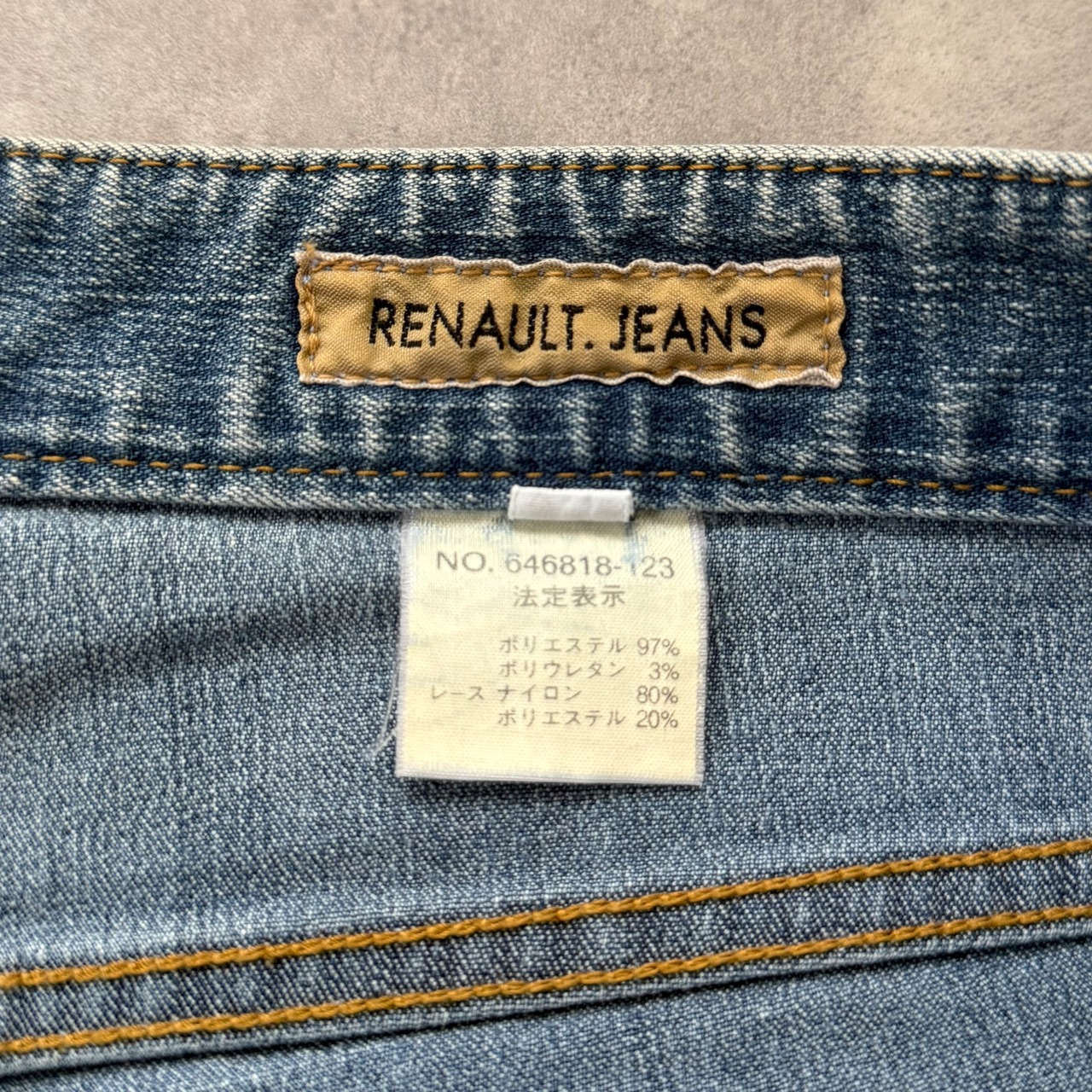 vintageバタフライデニム