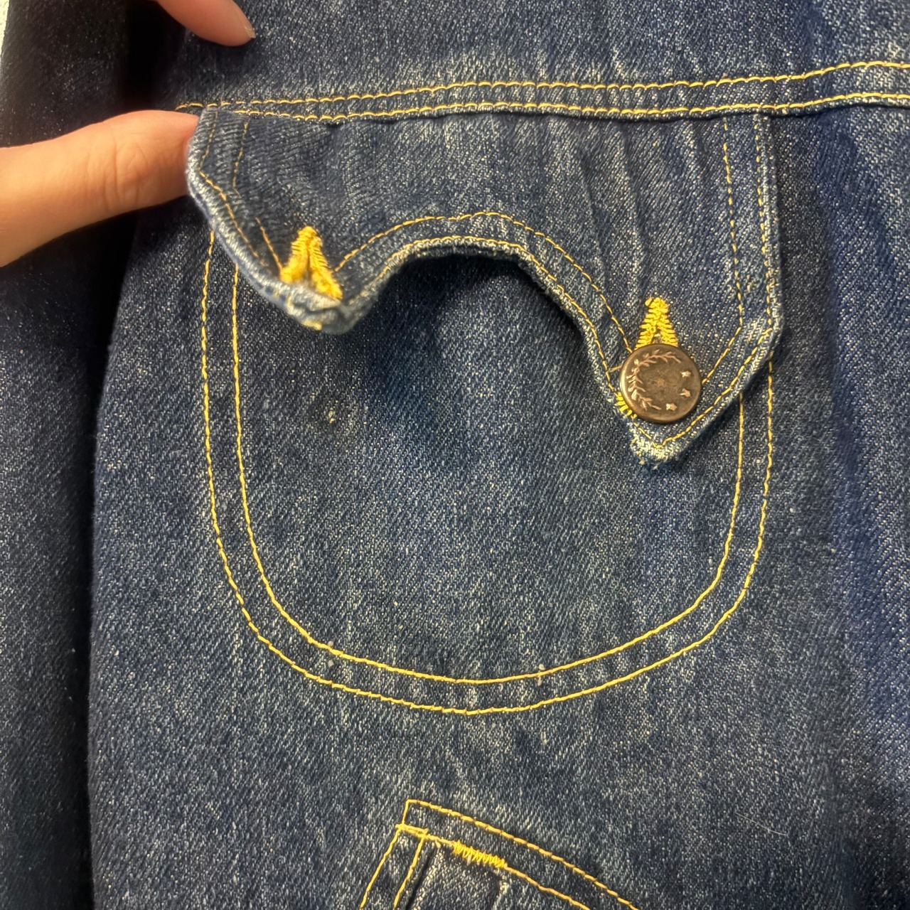 SWINGER デニムジャケット 短丈 Gジャン