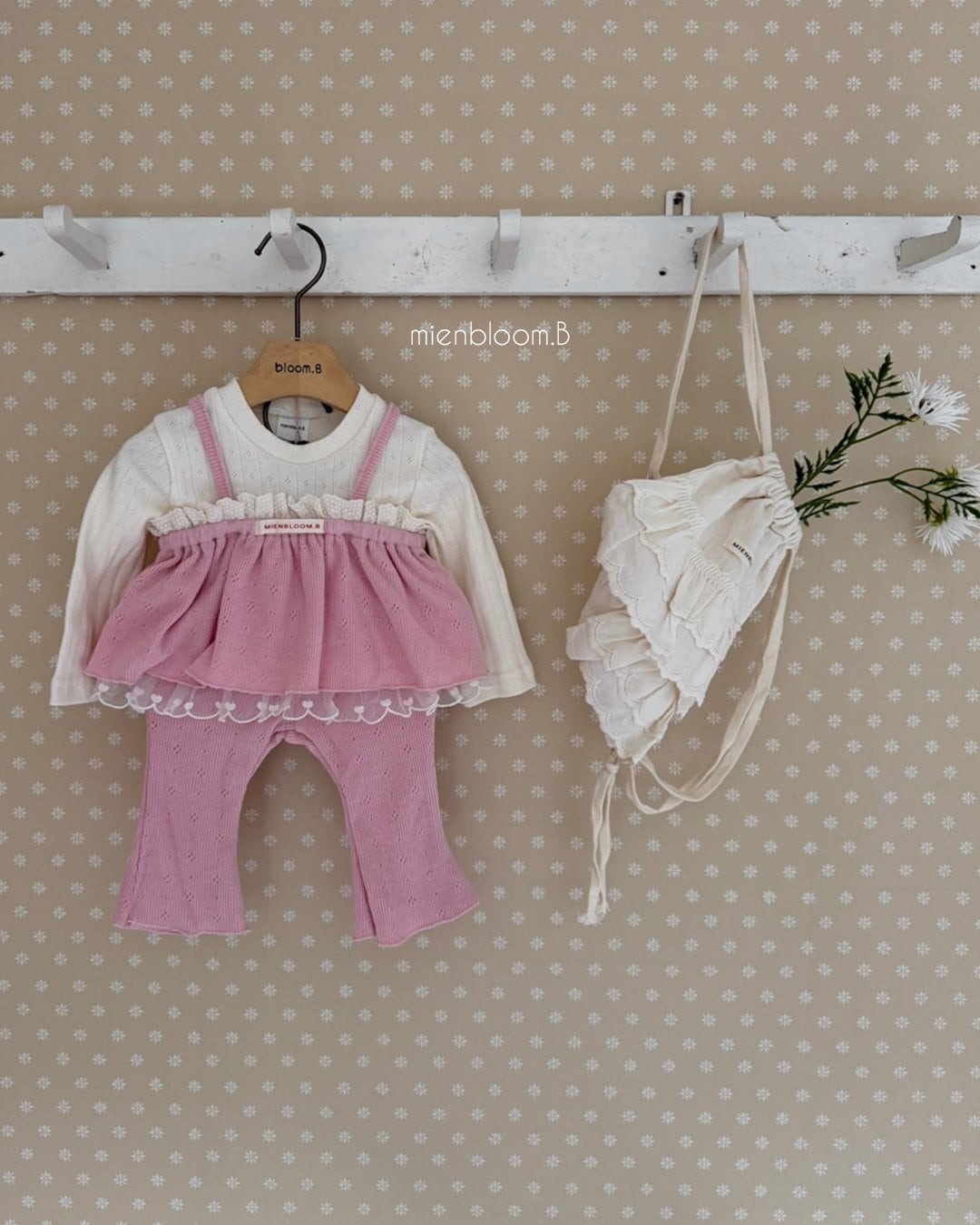 送料無料【予約】/ babyニットビスチェ / mienbloom