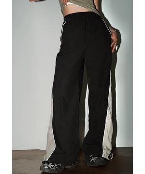 幾何学デザイン◆スポーティパンツ【p-20124】