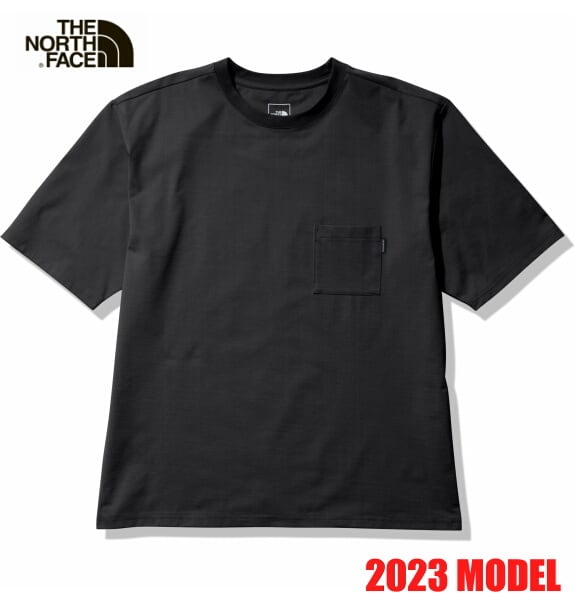 ノースフェイス 半袖 Tシャツ メンズ THE NORTH FACE ショートスリーブ エアリー ポケットティー NT12342 ブラック | BEES HIGH powered by BASE