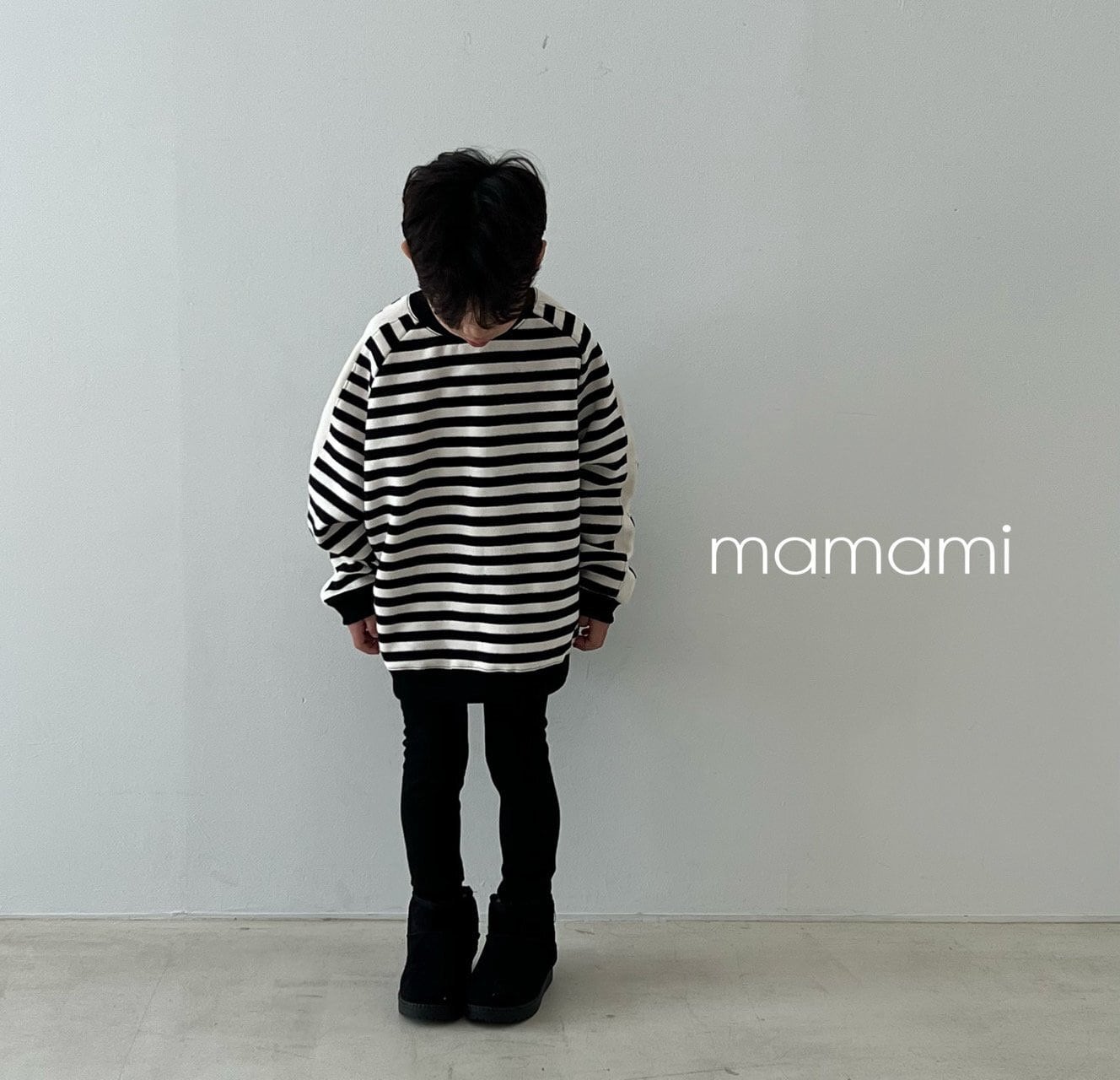 【Jr.】mamami. 2023 winter rib leggigns〔ウインターリブレギンス〕