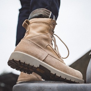 Sand Suede Lace-Up Boots / サンド スエード レースアップ ブーツ