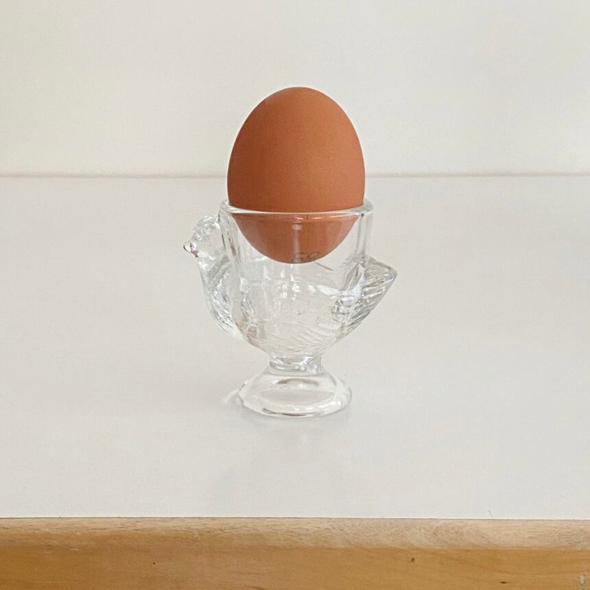 french egg stand / フレンチ エッグ スタンド ガラス オブジェ