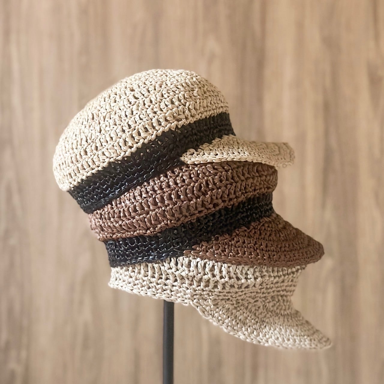 麦わら帽子の新常識『麦わらキャップ』 | kotomom-knit