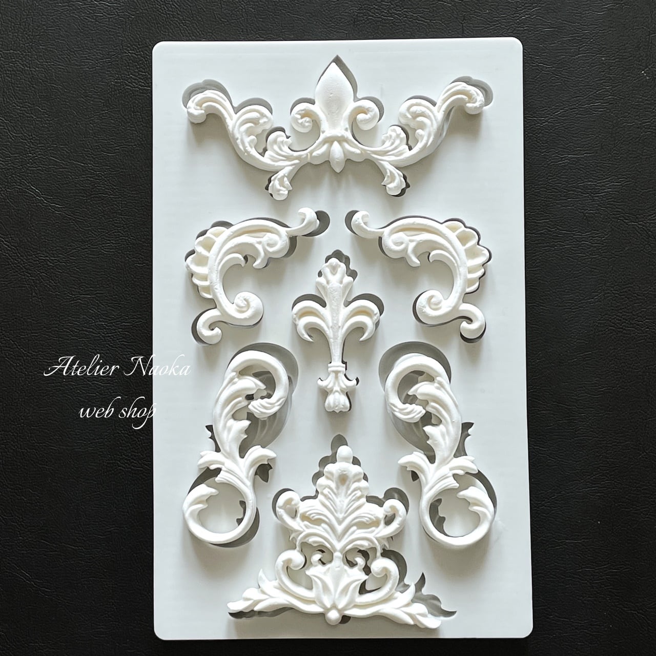 バロック調 シリコンモールドb(大) | シリコンモールド・クレイ