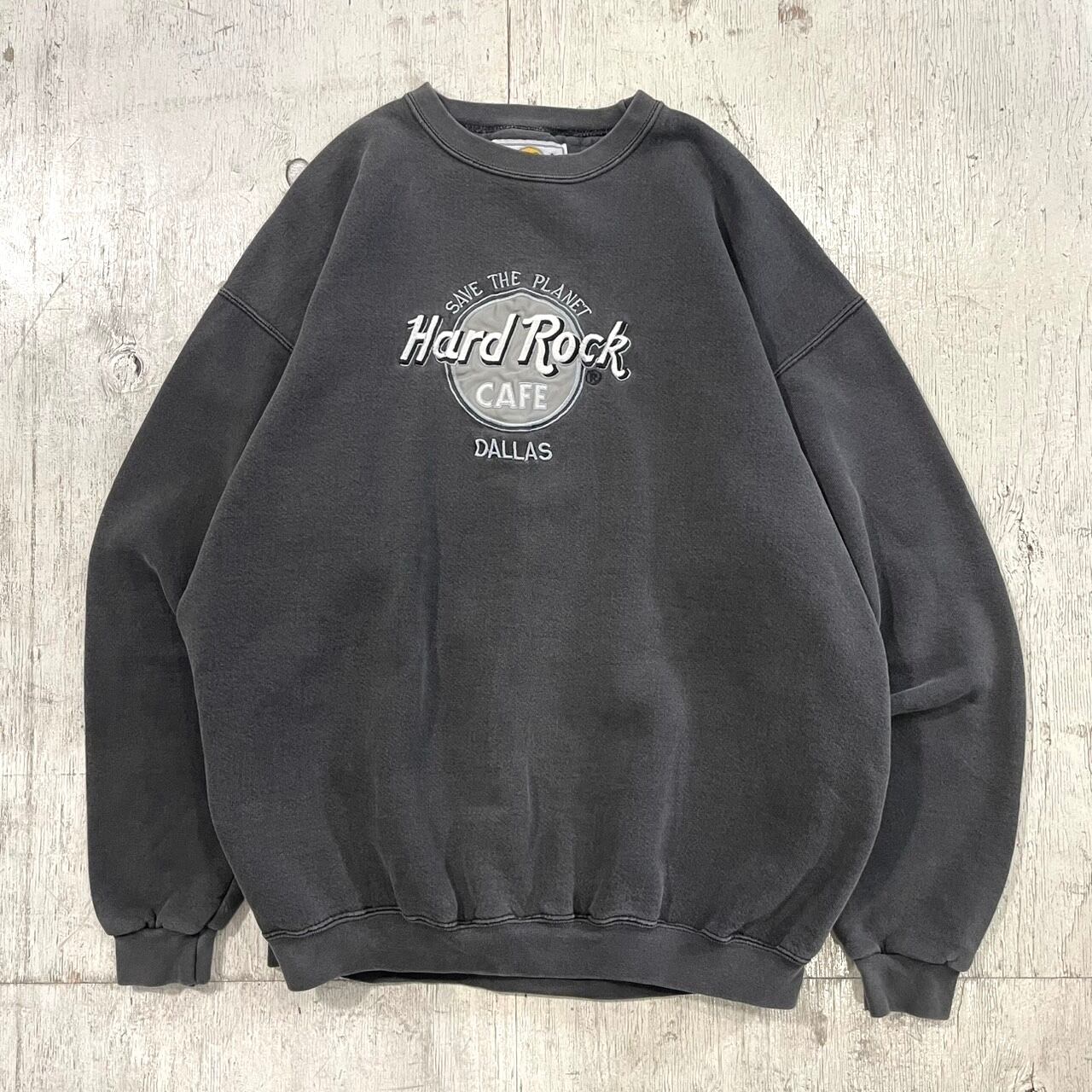 1990's Hard rock cafe logo sweat #G905