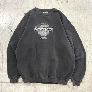 1990's Hard rock cafe logo sweat #G905