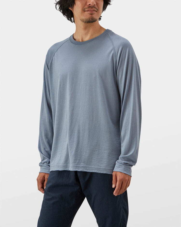 山と道 100% Merino Light Long Sleeve M - 登山用品