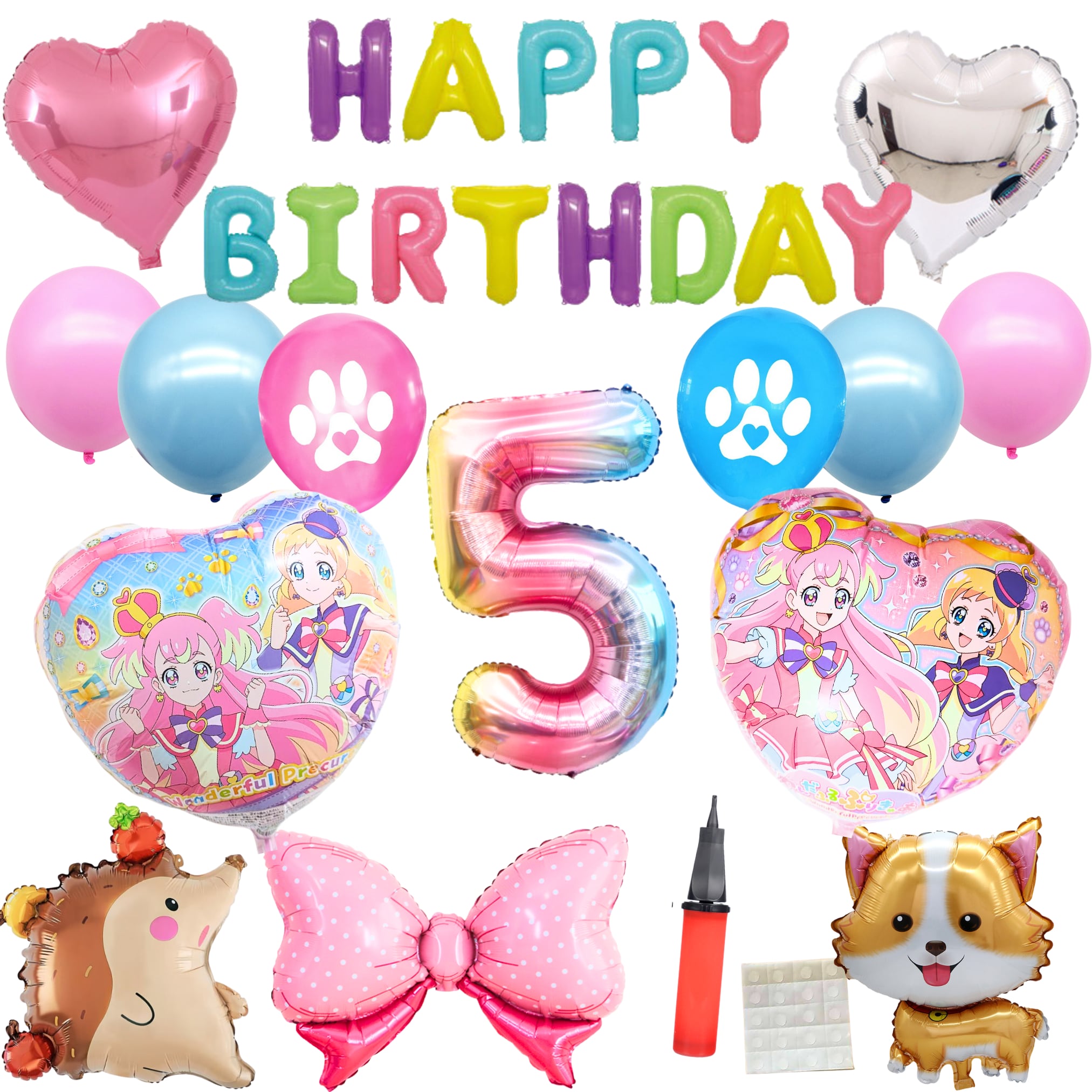 わんだふるぷりきゅあ！ au UQ 風船 バルーン