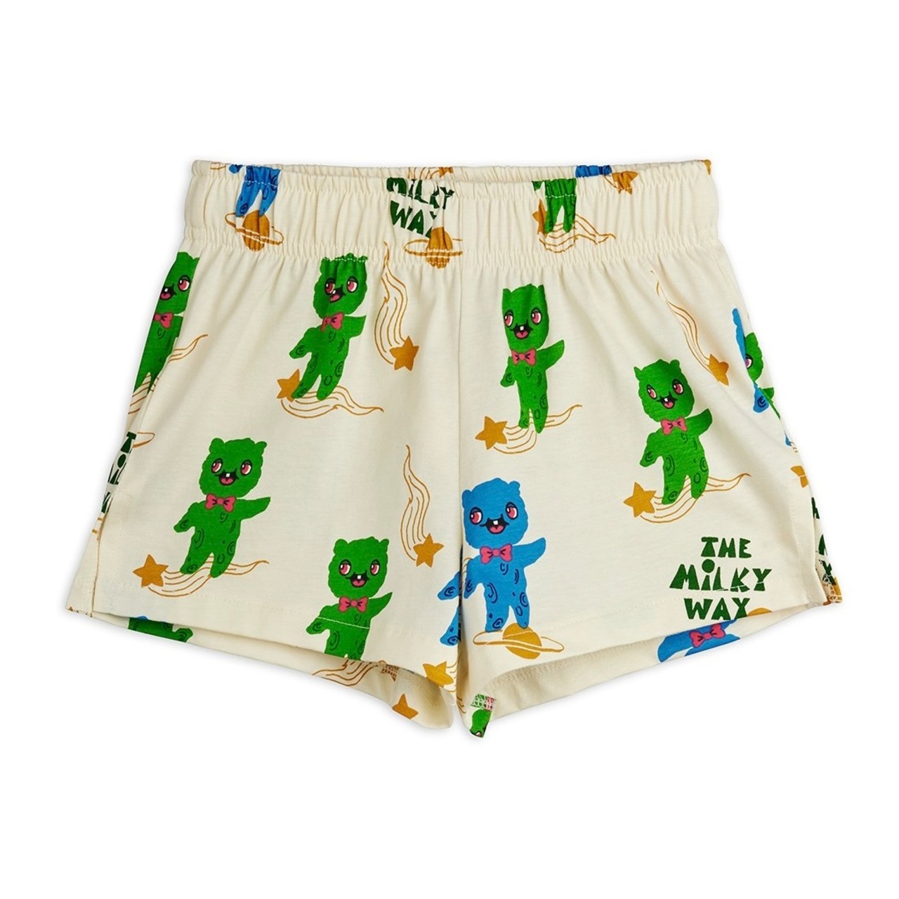 MINI RODINI/Aliens Print Shorts