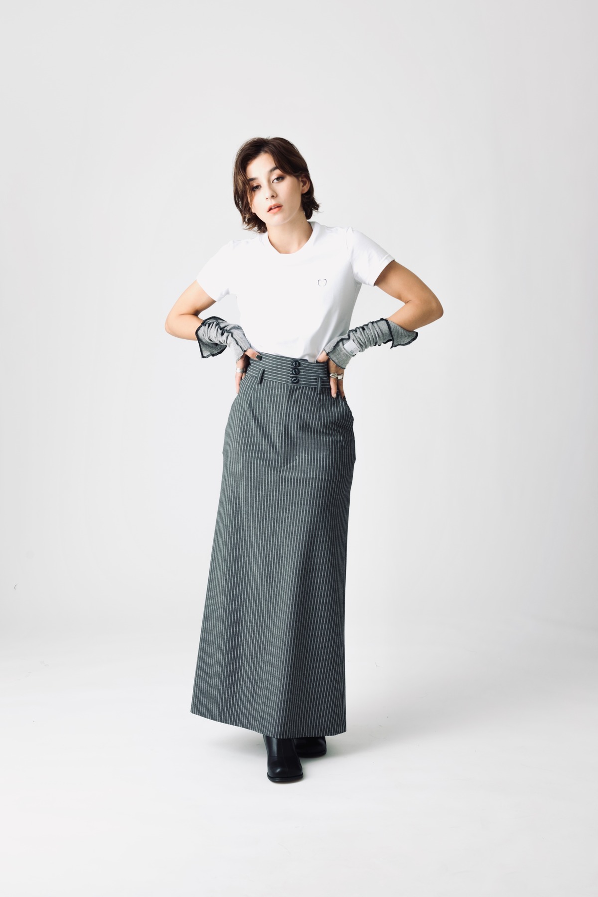 Long Slacks Skirt | HELLBELLE