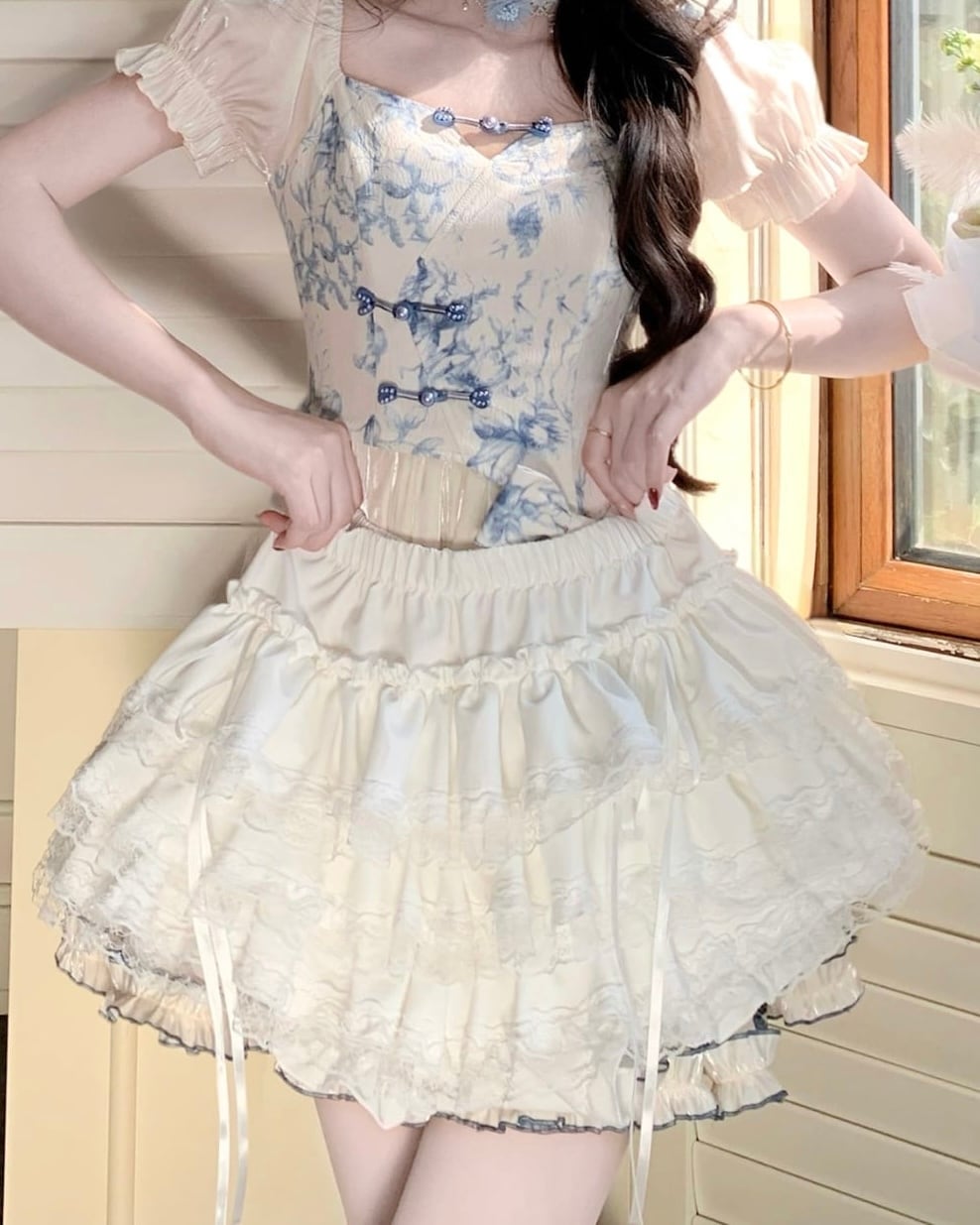 ホワイトレースインナーショートパンツ 2508526